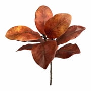 Fall Stems Magnolia Leaves Branches, Faux Magnolia Stems Autumn Foliage Branches for Home Office Farmhouse Wedding Party Floral Arrangements Decor
