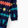 thumbnail image 5 of Conjuntos de pijamas navideños a juego para toda la familia con estampado de árboles, estrellas y Fair Isle, 5 of 5