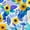 Color 3, variant on Peel and Stick Wallpaper Boho Dark Blue Vintage Floral Retro Bohemia Botanical Flowers 17.7in x 118in Contact Paper Removable Self Adhesive Wall Mural Wall Decor for Bedroom Kitchen Cabinets