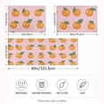 thumbnail image 2 of Yayeee Pillowcase Queen Size Set of 2 Satin Wrinkle Resistant Pillow Case, Cute Oranges, 2 of 8