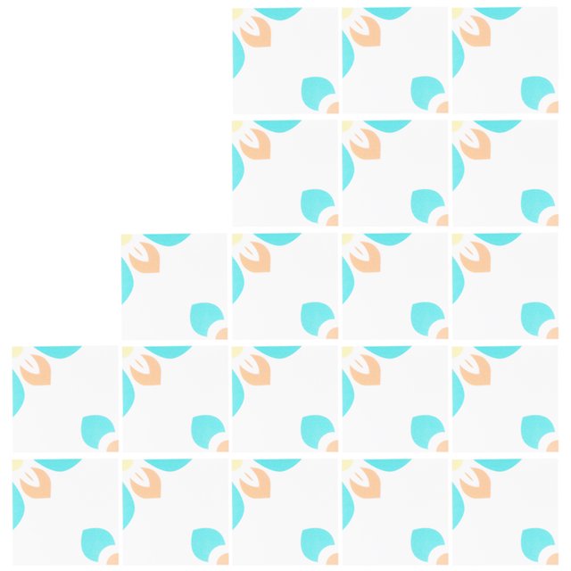 Adhesivo de pared ANGGREK Papel pintado Antideslizante 20x20 Cm