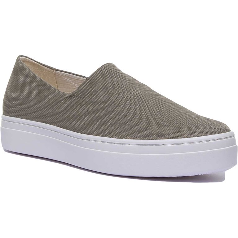 Vagabond Women's Slip On Cupsole Shoes In Olive Size
