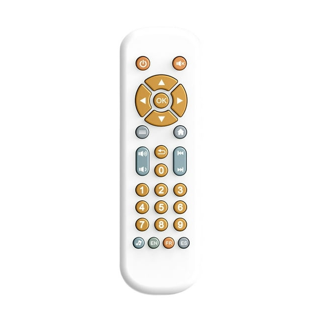 Baby TV Remote Control Learning Toy - Sound & Light Educational Game for Toddlers, Early Cognitive Development Ages 1+