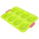 thumbnail image 3 of Molde de silicona antiadherente de 8 rejillas para hornear magdalenas y cupcakes, herramienta de cocina fácil de desmoldar, 3 of 8