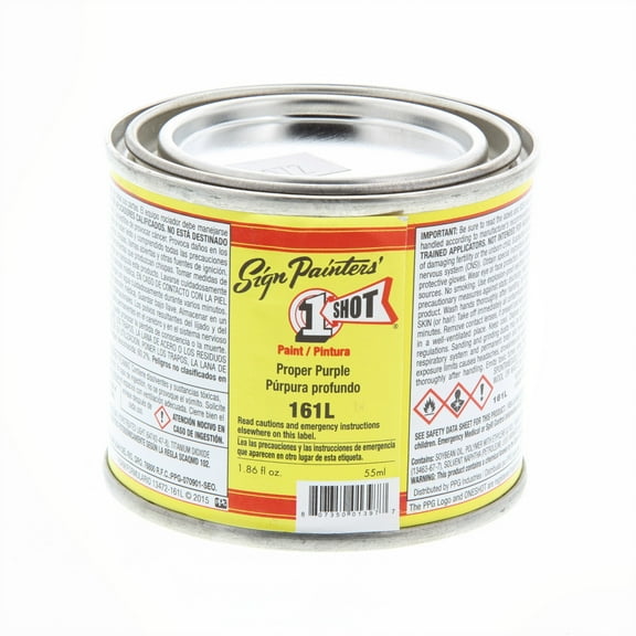 1 Shot Lettering Enamel, 4 oz., Proper Purple