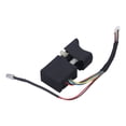 thumbnail image 3 of Taladro eléctrico inalámbrico de mano con interruptor de gatillo de 8 pines, llave eléctrica reversible sin escobillas, interruptor de accionamiento de 36 V para DAYI, 3 of 14