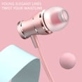 thumbnail image 4 of Écouteurs Intra-Auriculaires Filaires avec Microphone pour Mobile, Ordinateur et MP3, 4 of 6
