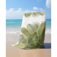 thumbnail image 4 of Sage Green Gold Beach Towels Oversized Super Absorbent, Aesthetics Flower Boho Watercolor Art Lightweight Bath Towel Quick Dry Sets For Bathroom/Pool/Rv Camping/Beach Play/Gym Room/Picnic 35"x70", 4 of 8