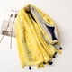 thumbnail image 5 of Minnieouse Bufanda femenina de invierno hecha con poliéster para calidez y estilo Bufanda de verano para mujer Bufandas Chales Regalos Accesorios de disfraces amarillo, 5 of 6