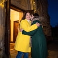 thumbnail image 2 of Agnes Orinda Women's Plus Size Winter Coats Double Breasted Peacoat Outerwear Jackets 3X Yellow, 2 of 7