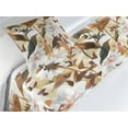thumbnail image 3 of Botanical Bed Runner Set, Summer Nature Ornament Vintage Themed Aster Blossoms and Leaves, Decorative Bedding Scarf & a Pillow Sham for Hotels Homes, Twin, Cinnamon and Pale Khaki, by Ambesonne, 3 of 3