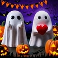 thumbnail image 2 of Ensemble de 2 Décorations d'Halloween Mignonnes et Chaudes, 2 of 5