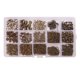 thumbnail image 3 of Kit básico de 870 piezas para accesorios de joyería: ganchos, cierres y anillos para pendientes. Bronce, 3 of 6