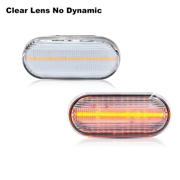 Luz intermitente secuencial, marcador lateral dinámico para VW Golf 3 4 MK3 MK4 Passat 3BG Polo 6N 9N Bora Vento