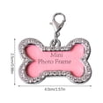 thumbnail image 3 of Fiudx Colgante para Mascota, Collar con Nombre Personalizable, Elegante Accesorio para Placa de Identificación, Material de Aleación Resistente, Regalo Único para Amantes de Las Mascotas, Moda para M, 3 of 3