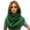 Green, variant on HAOTAGS Women's Winter Fleece Neck Warmer with Hood, Double Layer Cold Weather Neck Gaiter for Outdoor Cycling Pink Size