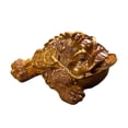 thumbnail image 1 of Figura de sapo que cambia de color, adornos para mascotas, manualidades de resina de la fortuna de tres patas S áurea, 1 of 9