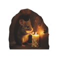 thumbnail image 1 of White Wall Decor Mouse Hole 3D Wall Stickers, Pegatinas de Pared Del Ratón, Pegatinas de Pared Hechas a Mano, Pegatinas de Pared Del Ratón, Pinturas Murales, Decoraciones de Pared Del Hogar, 1 of 1