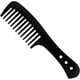 thumbnail image 1 of 1 peine de dientes anchos, peine para rizos, peine para cabello rizado, peine de peinado resistente al calor y antiestático, fibra de carbono antiestática profesional para cabello rizado mojado con agarre adecuado Sincero Electrónica, 1 of 5