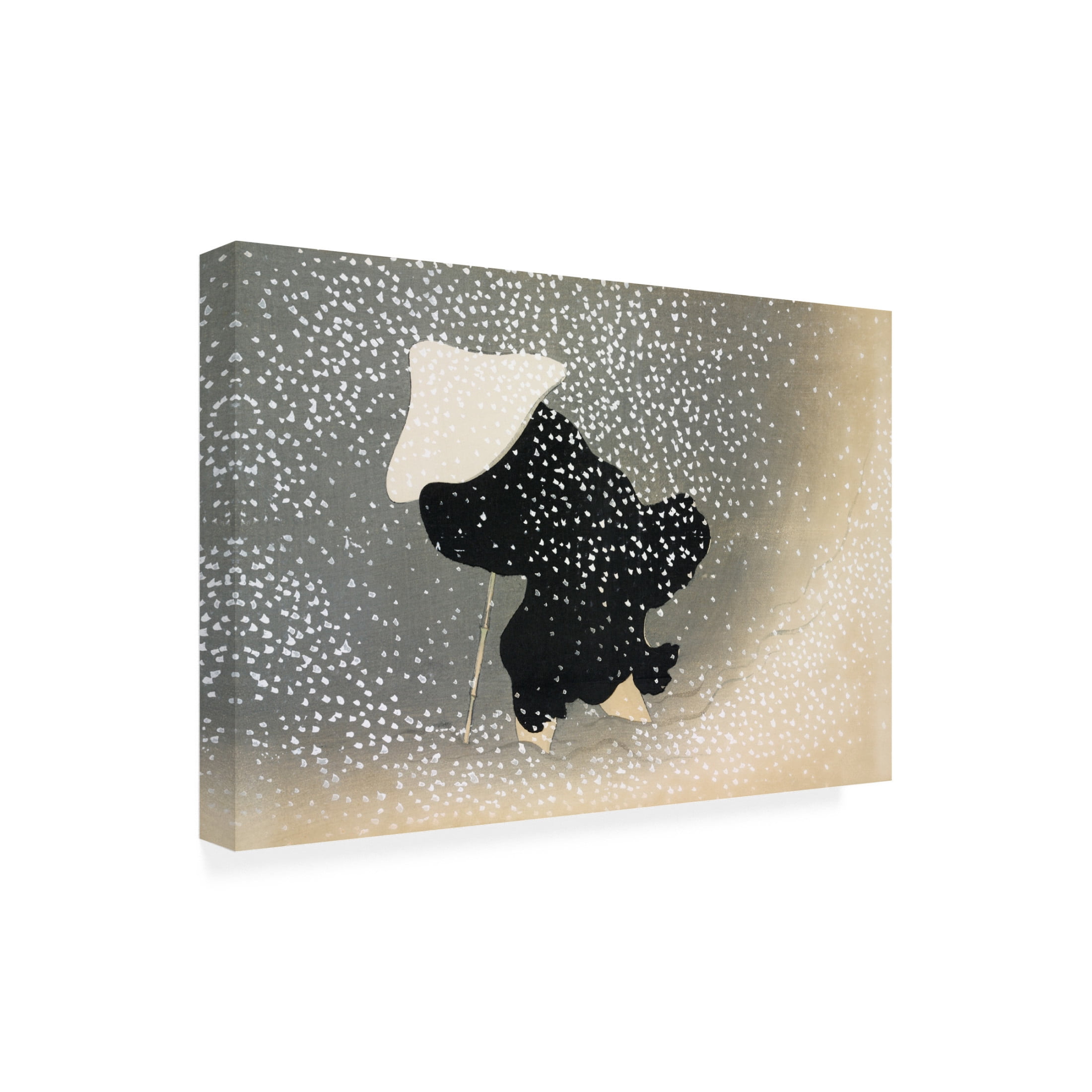 Trademark Fine Art Pictufy Snow from Momoyogusa Canvas Wall Art