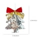 thumbnail image 3 of onlyliua Ofertas de Navidad Decoraciones para Fiestas Navideñas Adornos con Lazos de Lentejuelas Adornos Colgantes para El Coche Adornos Colgantes para Elárbol de Navidad, 3 of 6