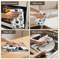 thumbnail image 5 of 6 Pcs Funny Kitchen Towels,Grey Dog Paw Footprint Microfiber Dish Towels,Kitchen Tea Towels,Kitchen Towel Set (18" X 26"), 5 of 7