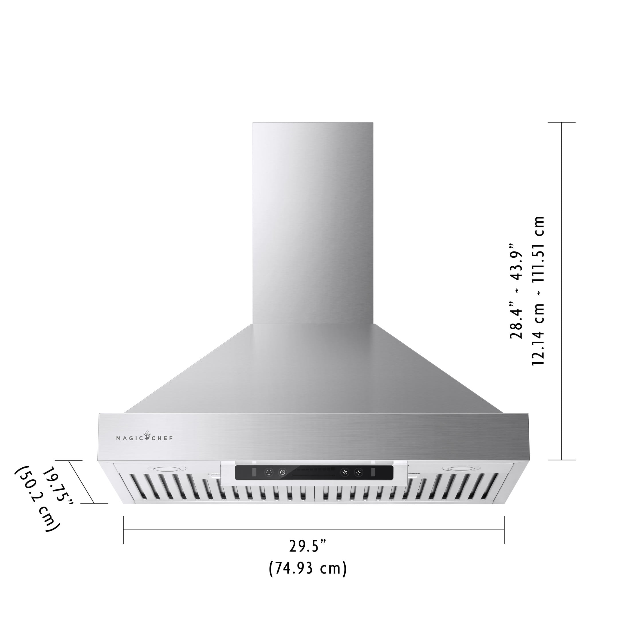 30" Stainless Steel Range Hood