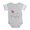 Heather Gray, variant on CafePress - Ladybug Hayley - Cute Infant Baby Football Bodysuit