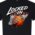 thumbnail image 4 of Inktastic Basketball Locked in T-Shirt, 4 of 5