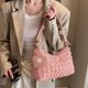 thumbnail image 5 of Bolso de mano para mujer, suave, plegable, para hombro, para llevar debajo del brazo, moderno, ligero, tipo tote, tipo bandolera., 5 of 7