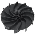 thumbnail image 1 of Vac Impeller Fan Black ABS Leaf Blower Piezas de vacío 125 0494 Reemplazo para soplador eléctrico Toro, 1 of 12
