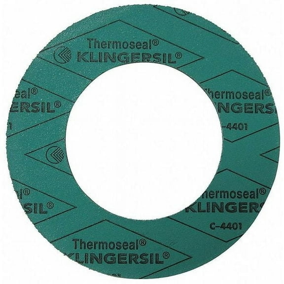Manufacturer Varies Flange Gasket,2-1/2 in.,1/16 in.,Green 4401RG-0150-062-0250