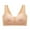 Khaki, variant on Jsaierl Bras for Women Plus Size Support T-shirt Bras Cotton Full Coverage Bralettes Stretch Breathable Full Figure Bras