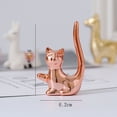 thumbnail image 4 of Adornos de animales pequeños de cerámica dorada de lujo de estilo nórdico, accesorios de fotografía de galvanoplastia creativos, adornos pequeños, artesanías, 4 of 5