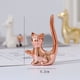 thumbnail image 3 of Adornos de animales pequeños de cerámica dorada de lujo de estilo nórdico, accesorios de fotografía de galvanoplastia creativos, adornos pequeños, artesanías, 3 of 5