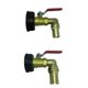 thumbnail image 1 of Adaptador Tote IBC para de agua IBC de 2 piezas con válvula de latón completo de 25 32 mm de diámetro exterior Zulema Adaptador de tanque IBC, 1 of 8
