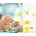 thumbnail image 3 of Juguetes para mascotas, divertido palo para gato, gente de primavera, suministros divertidos para gatos, suministros para mascotas (amarillo) Sailing Electrónica, 3 of 5