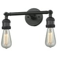 thumbnail image 2 of Innovations 2-LT Bare Bulb 11" Bathroom Fixture - Matte Black - 208-BK, 2 of 2