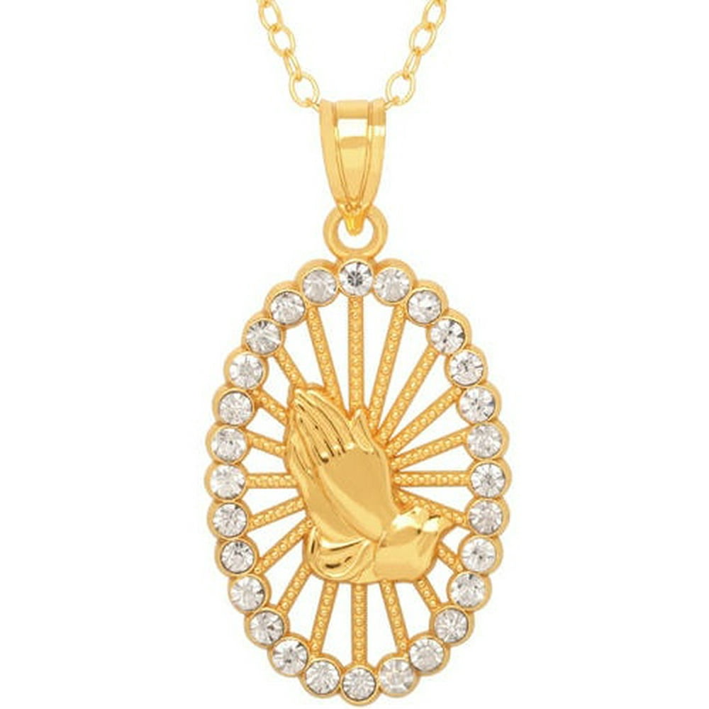 Brilliance Fine Jewelry Brilliance Fine Jewelry Praying Hands 18K
