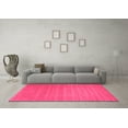 thumbnail image 3 of Ahgly Company Indoor Rectangle Abstract Pink Contemporary Area Rugs, 8' x 12', 3 of 4