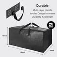 thumbnail image 2 of Bolsas de mudanza VELVETSURE Heavy Duty, extra grandes, juego de 6 unidades, negras, 2 of 7