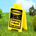 thumbnail image 5 of Vekome Cat Vomit Sign, Dog Vomit Sign, Cat Vomit Caution Sign, 4 " Funny Cat Sign Decor, Cats Live Here Novelty Desk Sign, Yard Warning Sign, 5 of 6