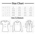 thumbnail image 4 of Women's Crew Neck Cropped Short Sleeve T-Shirts - Loose Shoulder Design, Soft Cotton Blend, Versatile for Daily Wear, Multiple Sizes, 4 of 6