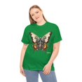 thumbnail image 4 of Unisex Heavy Cotton Abstract Butterfly Bio Punk T-Shirt 002, 4 of 5