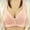 Watermelon Red, variant on Jacenvly Bralettes for Women Lace Solid Skin-Friendly Plus Size Bras Fashion Woman'S Lace Beauty Back Strap Wrap Plus Size Bra Underwear Watermelon Red