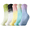 Multicolor1-5 pairs, variant on 5 Pairs Grip Pilates Socks for Women, Non Slip Yoga Socks with Grips for Pilates Ballet Workout