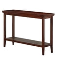 thumbnail image 3 of Convenience Concepts Table Console en Bois de Rebord, Fini Bois Espresso, 3 of 5