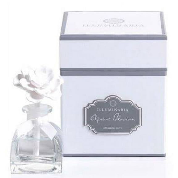 APRICOT BLOSSOM ZODAX Mini Illuminaria Porcelain Diffuser