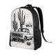 thumbnail image 2 of Fotbe Vintage Cactus Pickup Mochila de Viaje para Laptop, Mochila Ejecutiva Delgada y Resistente 15.6", 2 of 8