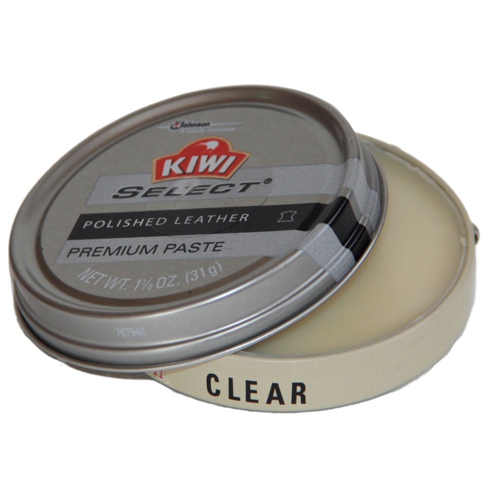 Kiwi Select Polished Leather Premium Paste, Clear